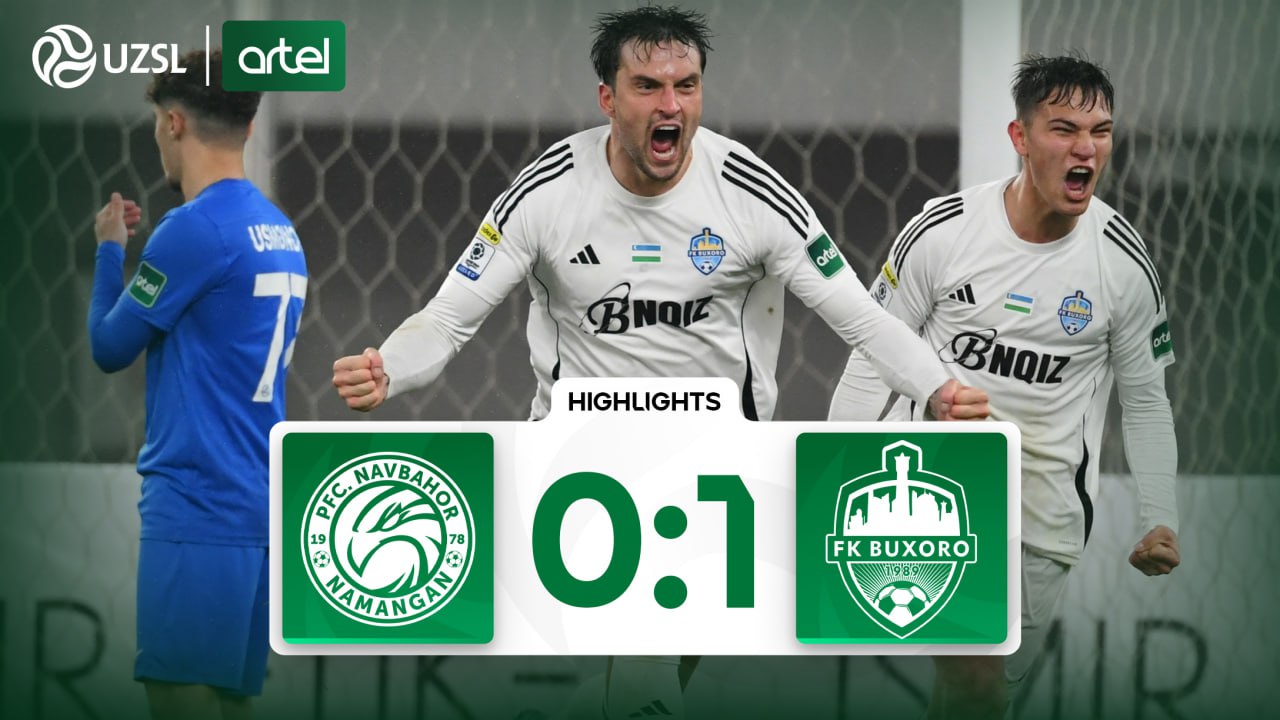 Superliga, 2-tur. Navbahor 0:1 Buxoro
