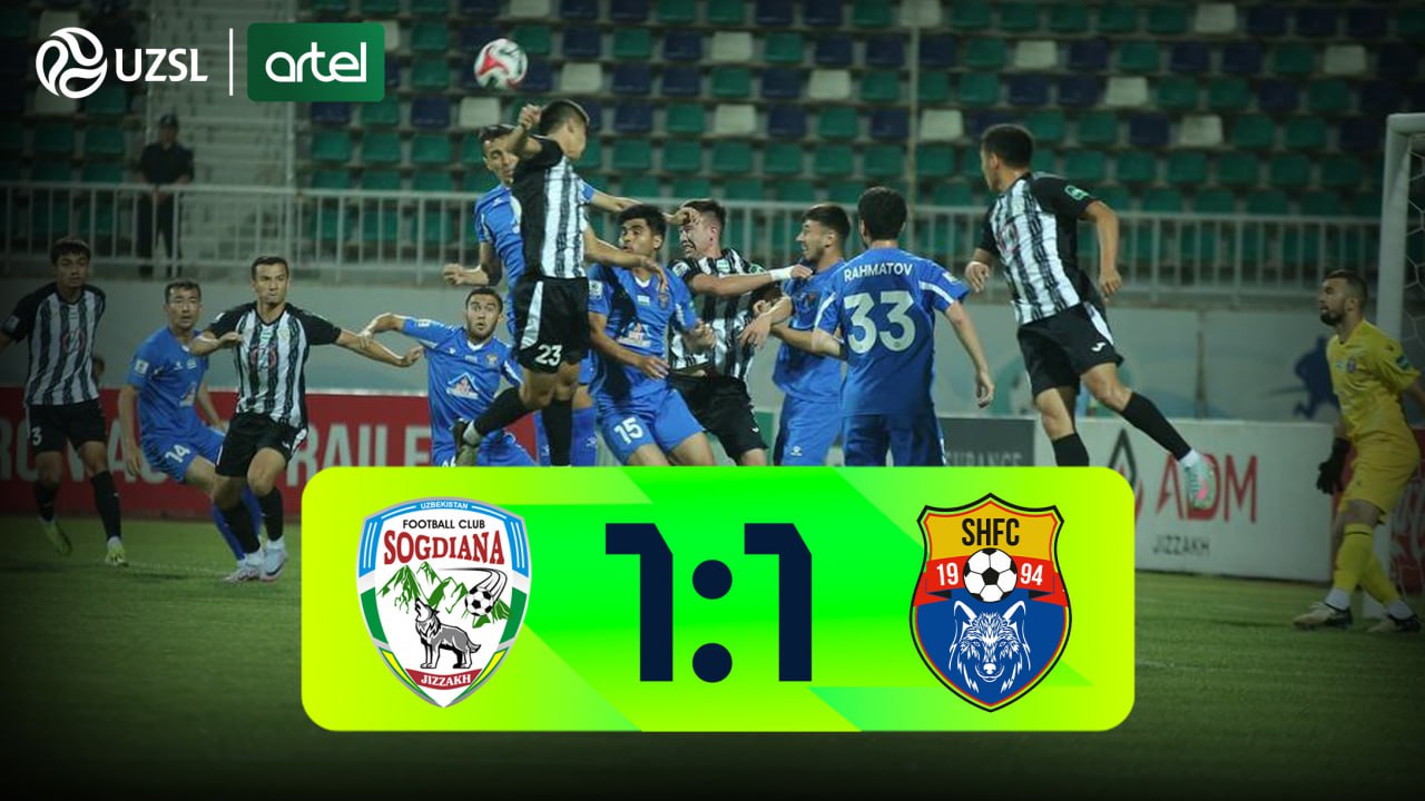So‘g‘diyona 1:1 Sho‘rtan. Match highlights