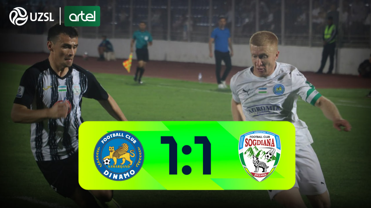 Dinamo 1:1 Sogdiana. Match hightlights