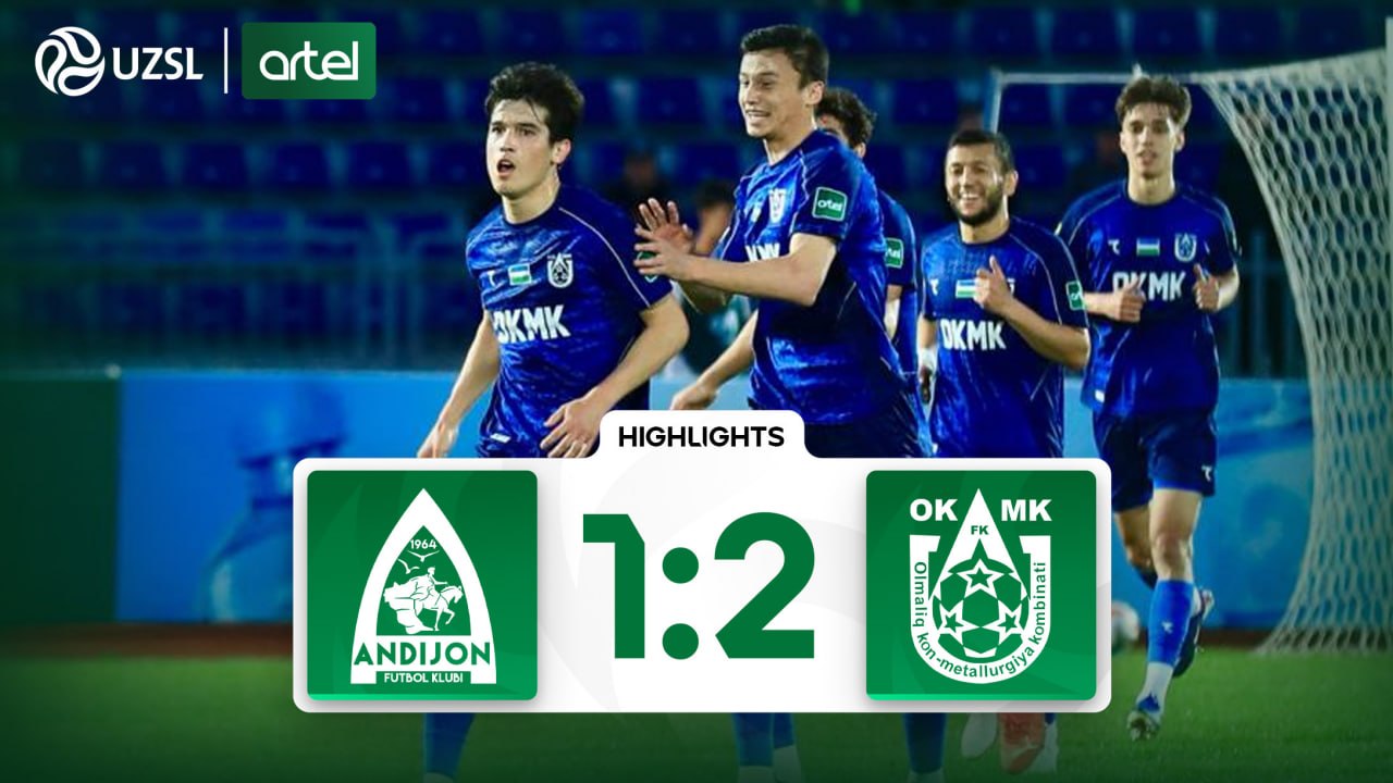 Superliga, 7-tur. Andijon 1:2 OKMK