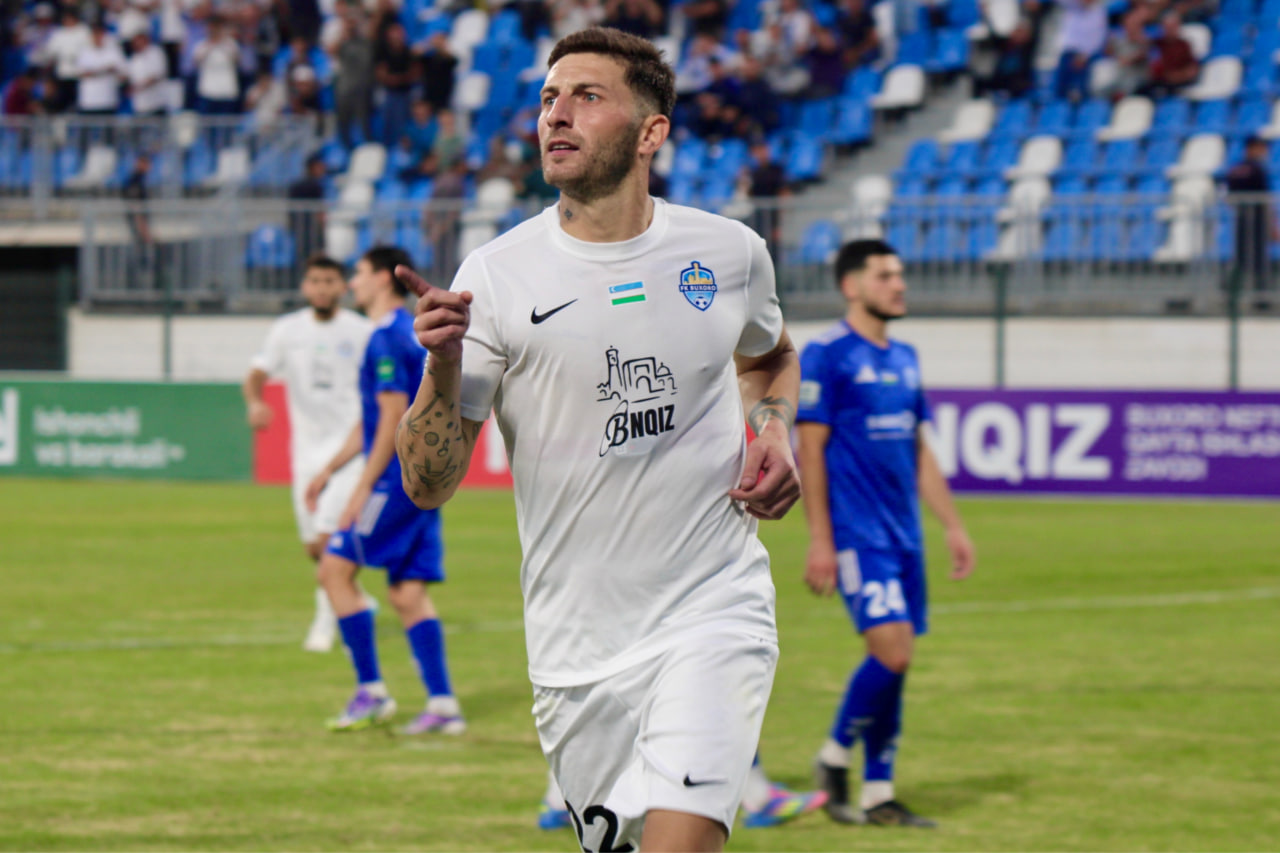 Superliga. Buxoro Navbahor darvozasiga javobsiz 5 ta to‘p kiritdi