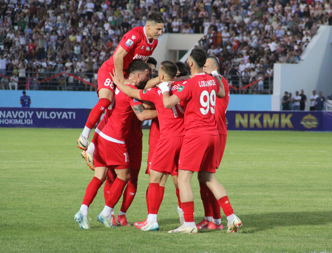 Superliga. Qizilqum Navoiyda Navbahorni mag‘lub etdi