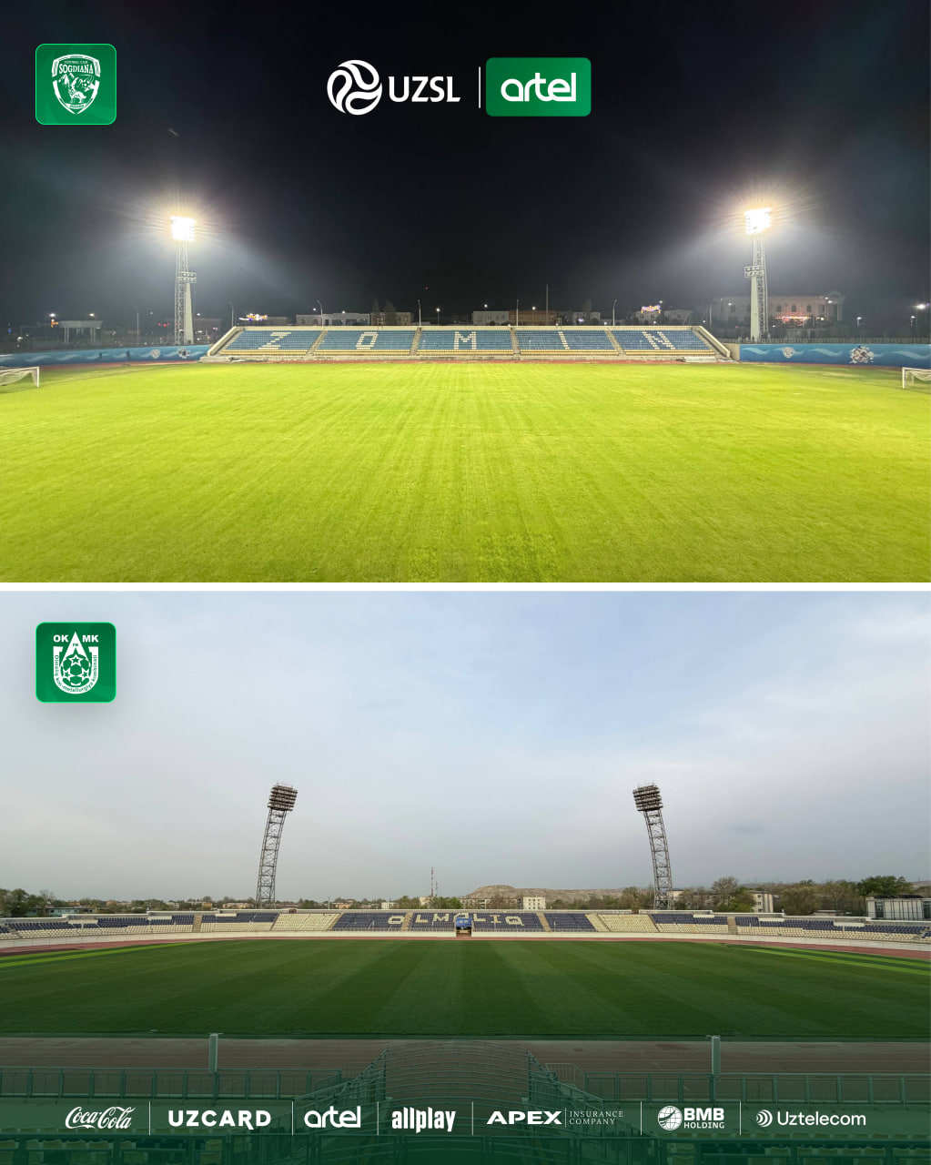 OKMK o‘z stadioniga qaytmoqda, So‘g‘diyona mavsumning qolgan uy uchrashuvlarini Zominda qabul qiladi