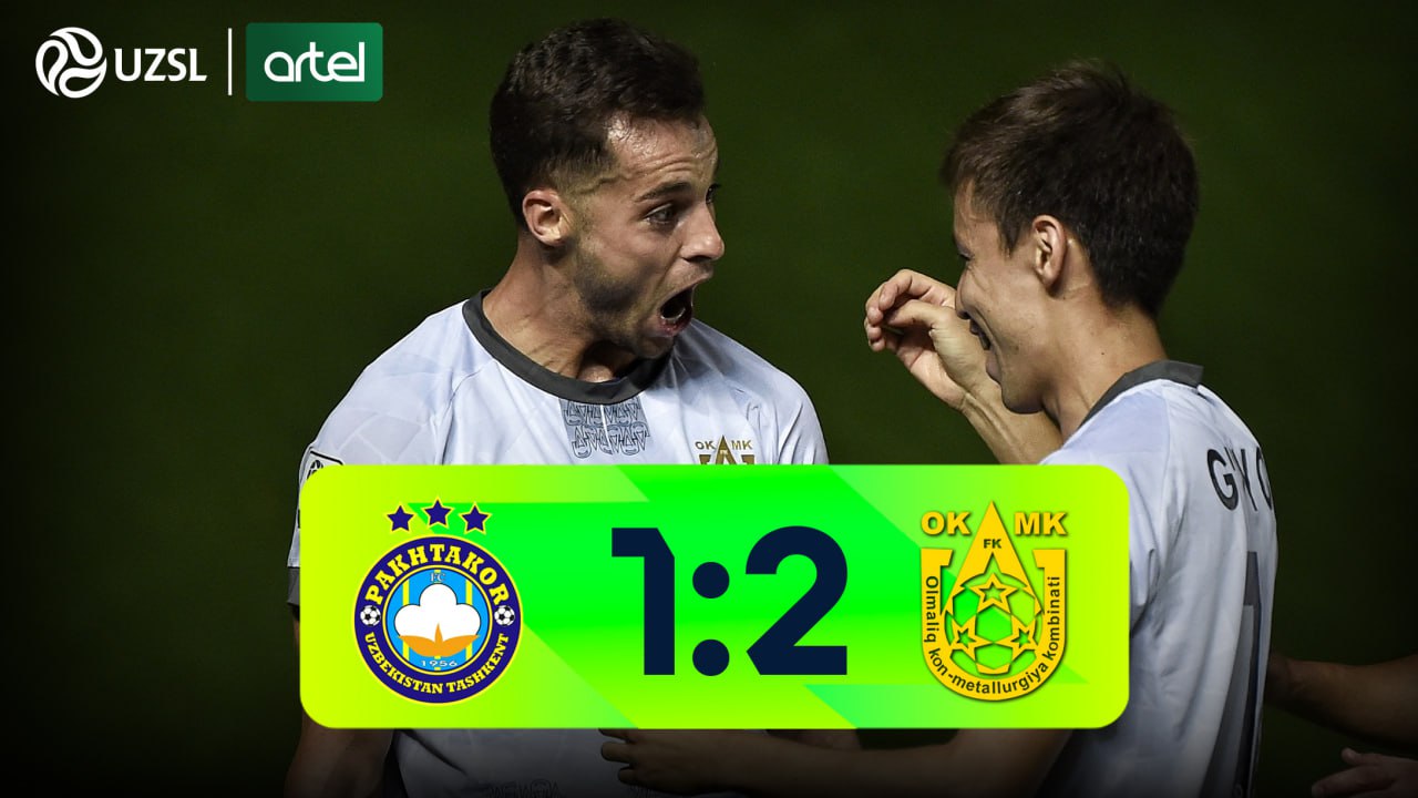 Superliga, 17-tur. Paxtakor 1:2 OKMK