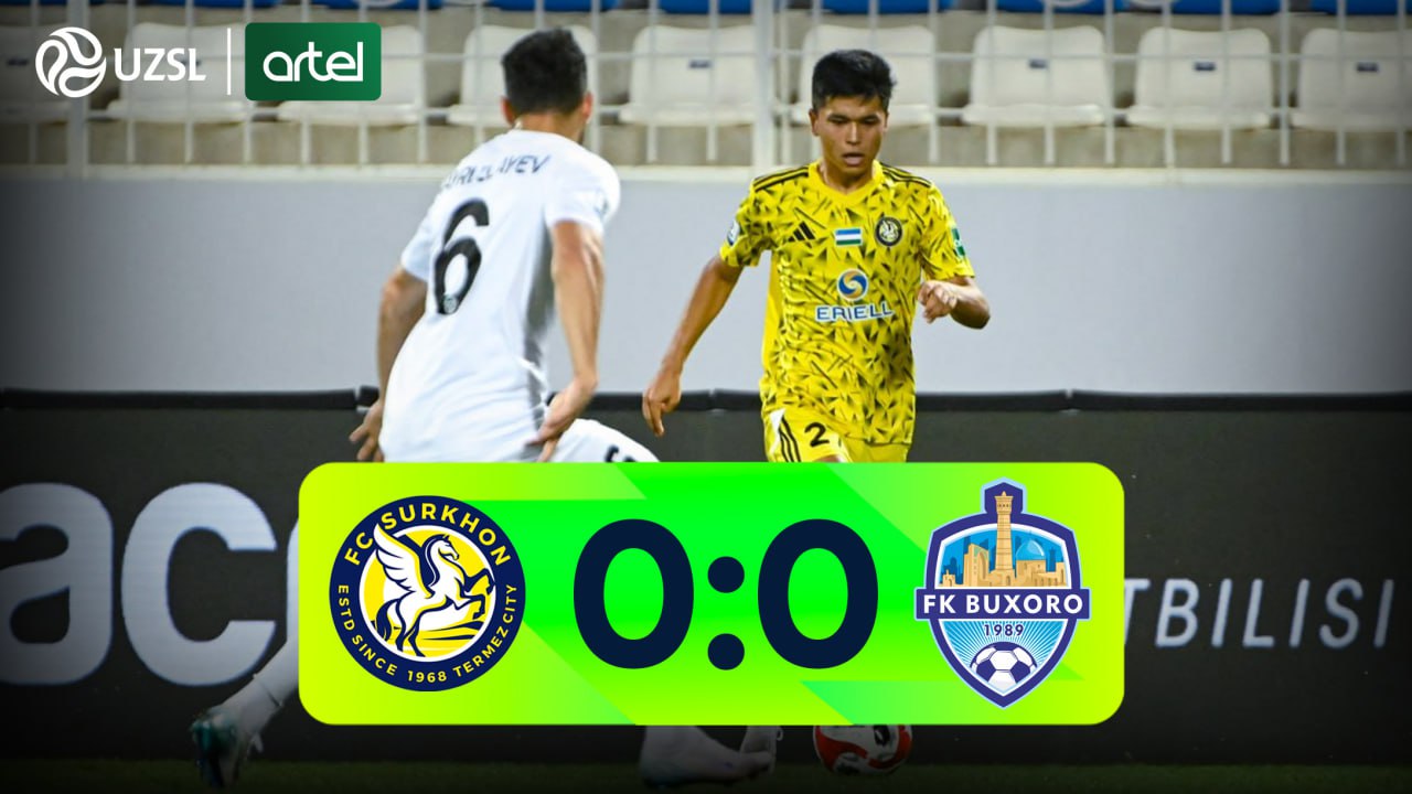 Superliga, 15-tur. Surxon 0:0 Buxoro