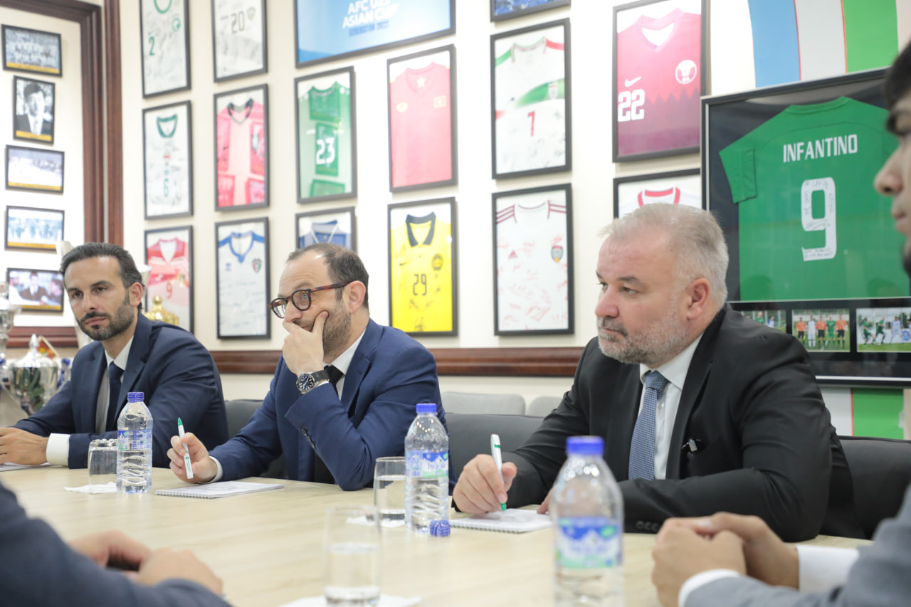 WLA Delegation Meets with UFA Leadership