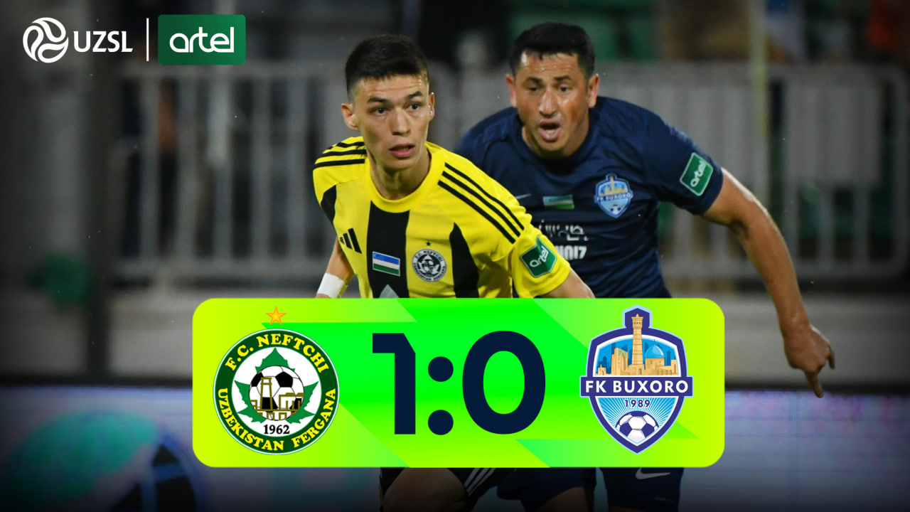 Superliga, 13-tur. Neftchi 1:0 Buxoro