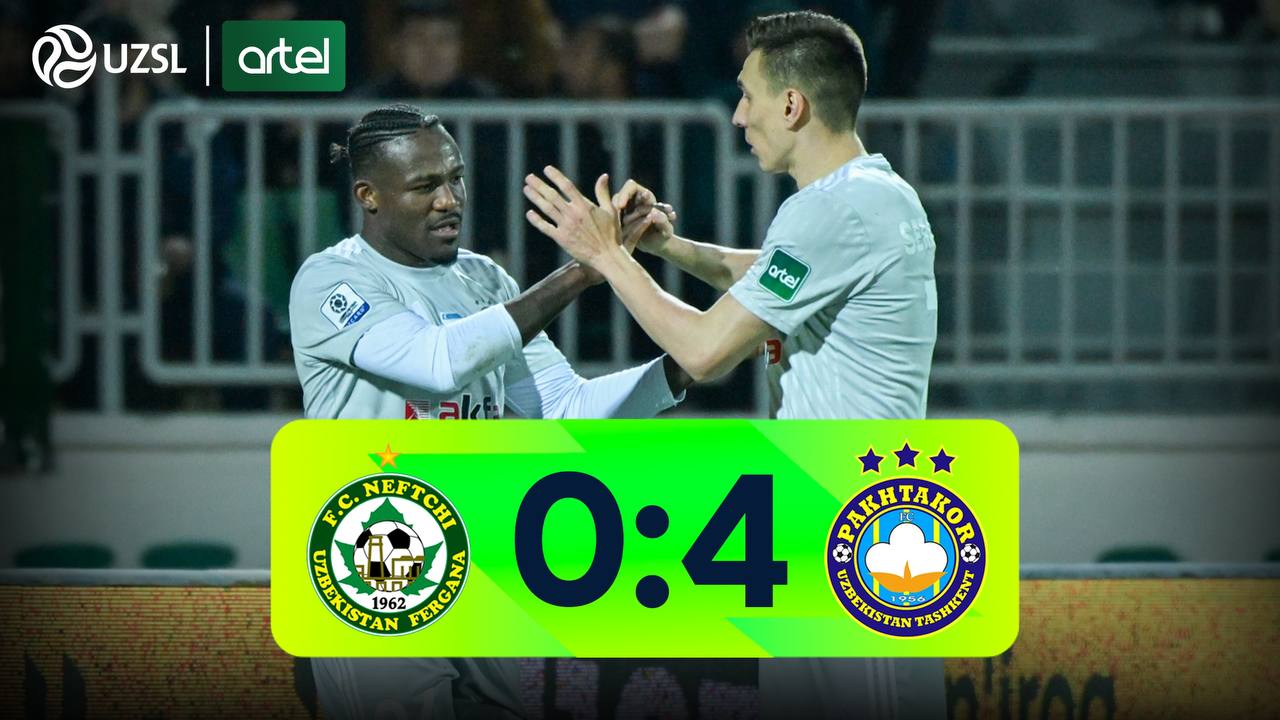 Superliga, 6-tur. Neftchi 0:4 Paxtakor