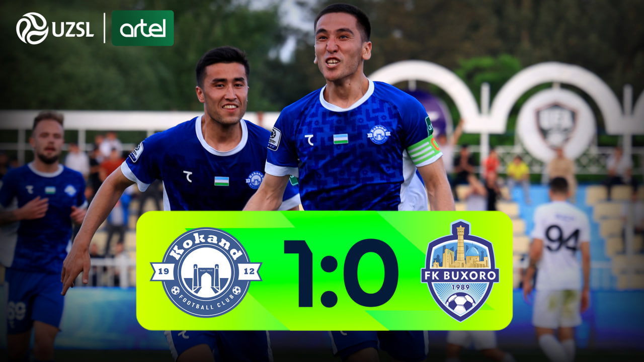 Superliga, 5-tur. Qo‘qon-1912 1:0 Buxoro