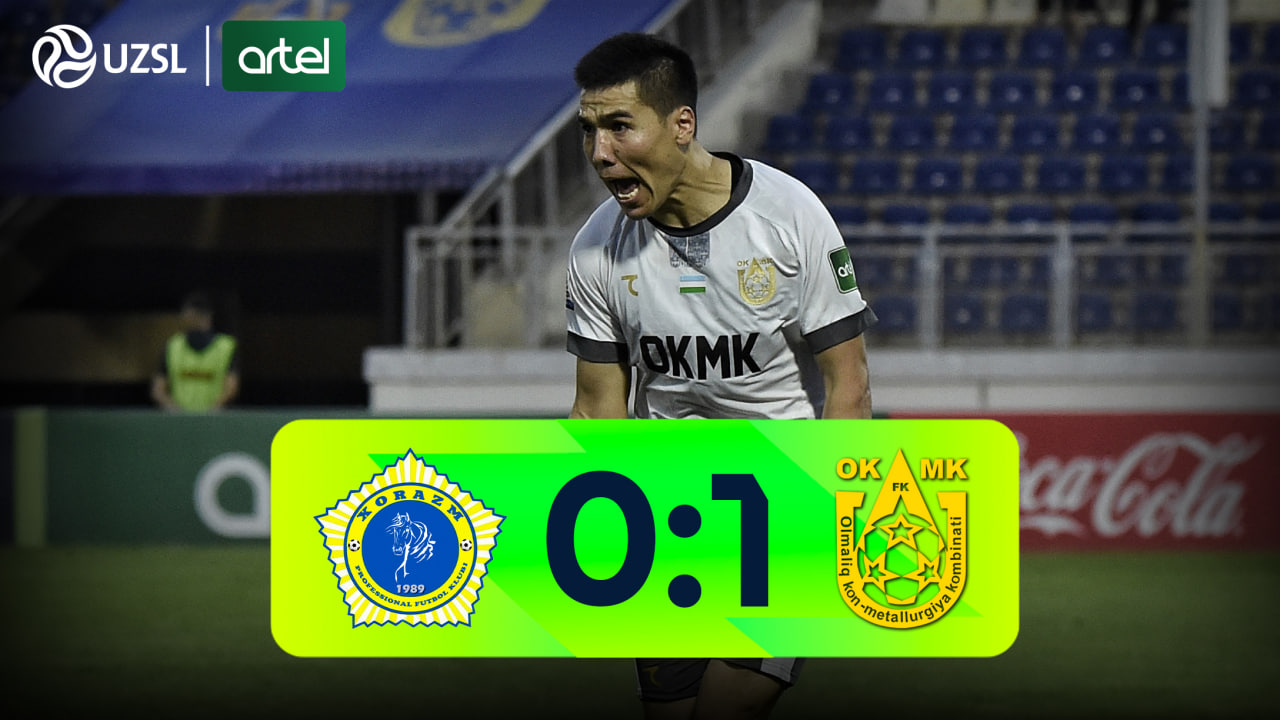 Superliga, 5-tur. Xorazm 0:1 OKMK