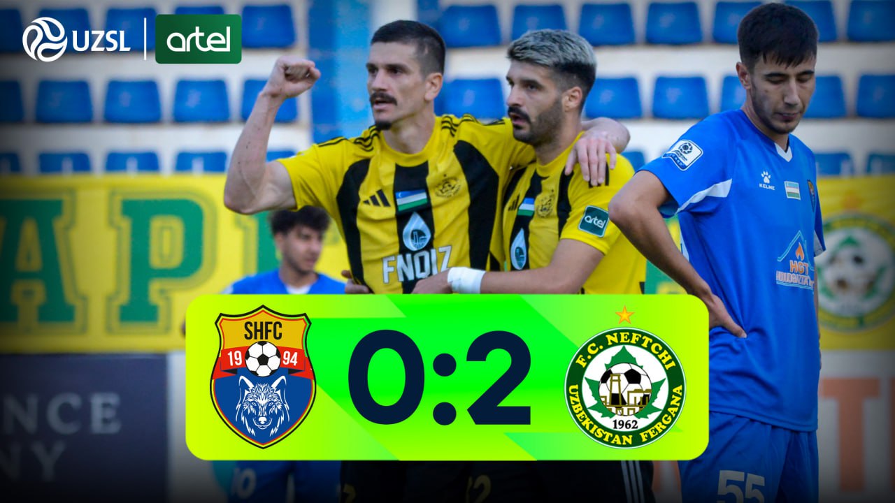 Superliga, 26-tur. Sho‘rtan 0:2 Neftchi