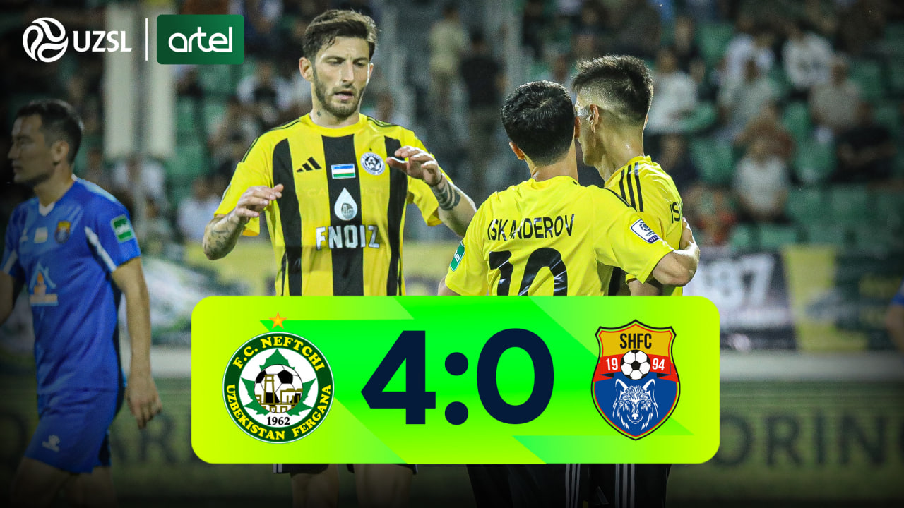 Superliga, 11-tur. Neftchi 4:0 Sho‘rtan