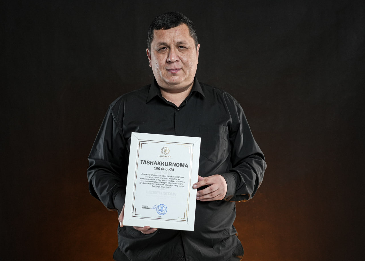 Futbol uchun 100 000 kilometr