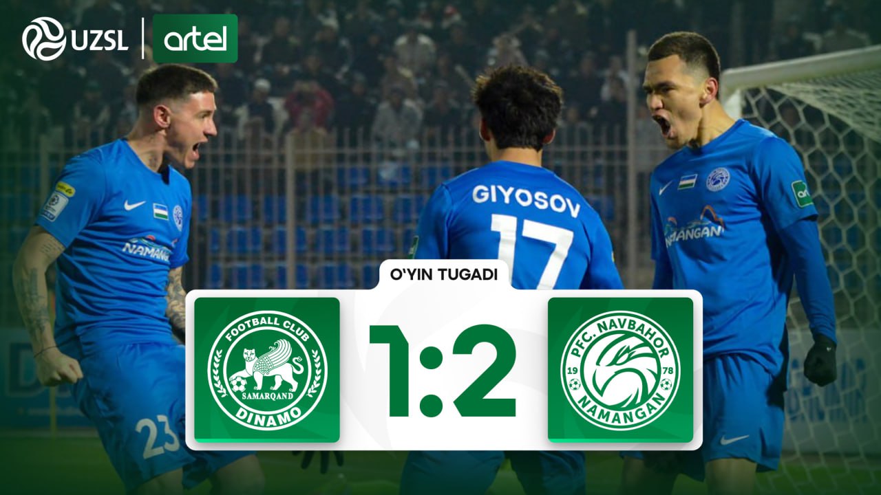 Superliga, 1-tur. Dinamo 1:2 Navbahor