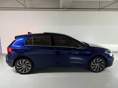 2022 Volkswagen Golf 2.0 TDI Prestige, синий — фото 3