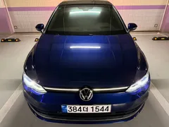 2022 Volkswagen Golf 2.0 TDI Prestige, синий — фото 13