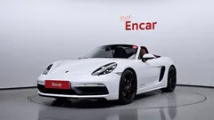 2023 Porsche 718 4.0 GTS, белый — фото 1