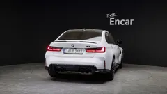 2021 BMW M3 M3 Sedan Competition, белый — фото 4