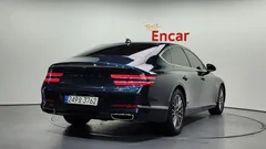 2021 Genesis G80 Gasoline 2.5 Turbo AWD, синий — фото 2