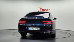 2021 Genesis G80 Gasoline 2.5 Turbo AWD, синий — фото 4