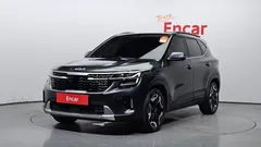 2023 Kia Seltos Gasoline 1.6 Turbo 4WD, серый — фото 1