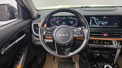 2023 Kia Seltos Gasoline 1.6 Turbo 4WD, серый — фото 13