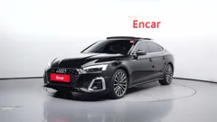 2023 Audi A5 40 TFSI Quattro Premium Sportback, чёрный — фото 1