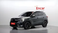 2023 Kia Seltos Gasoline 1.6 Turbo 4WD, серый — фото 1