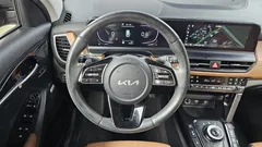 2023 Kia Seltos Gasoline 1.6 Turbo 4WD, серый — фото 13