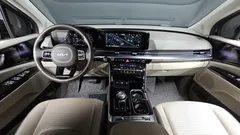 2022 Kia Canival Gasoline 4-Seater Hi-Limousine, чёрный — фото 7