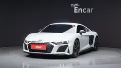 2021 Audi R8 5.2 V10 Performance Coupe, белый — фото 1