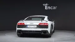 2021 Audi R8 5.2 V10 Performance Coupe, белый — фото 4