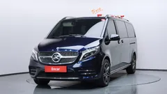 2022 Mercedes-Benz V-Class V300 CDI, синий — фото 1