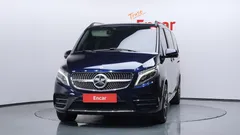 2022 Mercedes-Benz V-Class V300 CDI, синий — фото 3