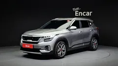 2023 Kia Seltos Gasoline 1.6 Turbo 2WD, серый — фото 11