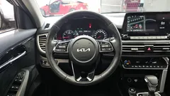 2023 Kia Seltos Gasoline 1.6 Turbo 2WD, серый — фото 17
