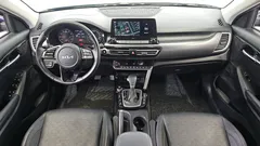 2022 Kia Seltos Gasoline 1.6 Turbo 2WD, синий — фото 7