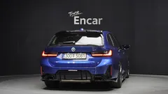 2023 BMW 3-Series M340i xDrive Touring, синий — фото 4