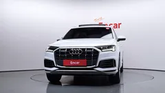 2021 Audi Q7 45 TDI Quattro, белый — фото 3
