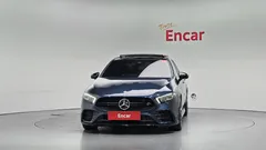2023 Mercedes-Benz A-Class AMG A35 4MATIC Sedan, синий — фото 3