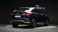 2022 Audi Q5 40 TDI Quattro Sportback Premium, синий — фото 2