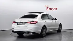 2022 Mercedes-Benz C-Class C200 4MATIC Avantgarde, белый — фото 2