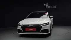 2022 Audi A7 55 TFSI Quattro Premium, белый — фото 3