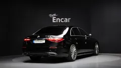 2021 Mercedes-Benz S-Class S500L 4MATIC, чёрный — фото 2