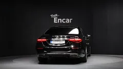 2021 Mercedes-Benz S-Class S500L 4MATIC, чёрный — фото 4