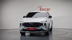 2021 Hyundai Santafe Diesel 2.2 2WD, белый — фото 3