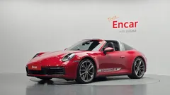 2021 Porsche 911 Targa 4, красный — фото 1
