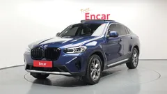 2022 BMW X4 xDrive20i xLine, синий — фото 1