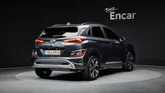 2022 Hyundai Kona Gasoline 1.6 Turbo 2WD, серый — фото 2