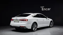 2021 Audi A5 40 TDI Quattro Premium Sportback, белый — фото 2